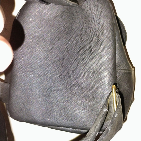 Betsey Johnson Black and Pink Floral Backpack - Picture 8 of 8